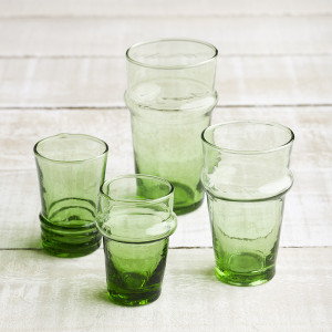 tea-glass-collection-green